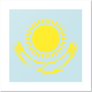 Kazakhstan Flag - Borat Posters and Art